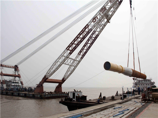 浙江宁波填海围堰工程